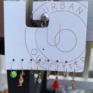 Urban Outfitters statement earrings.
